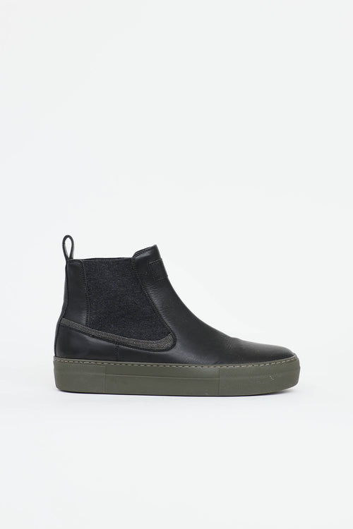 Brunello Cucinelli Monili Chelsea Boot