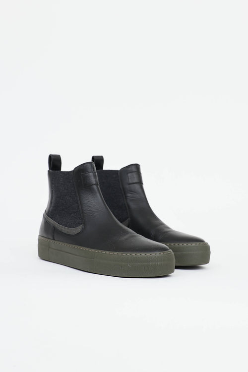 Brunello Cucinelli Monili Chelsea Boot