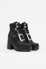 Roger Vivier Viv Utility Platform Boot