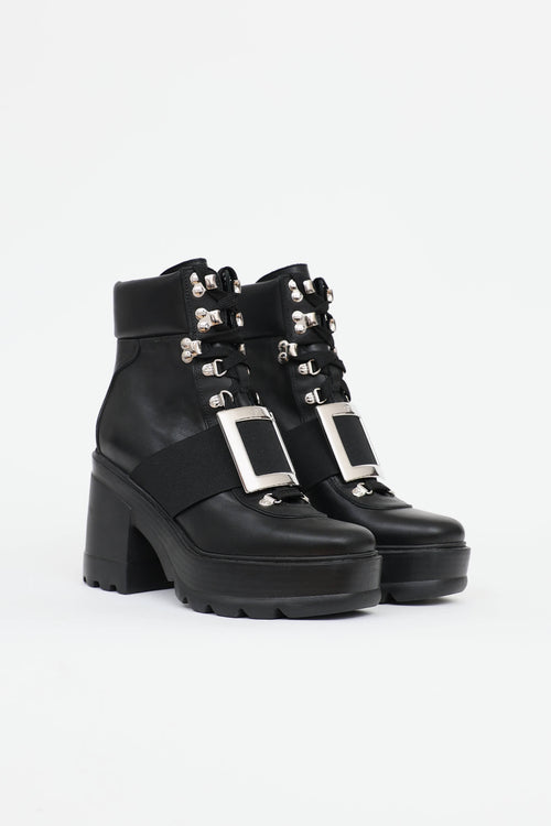 Roger Vivier Viv Utility Platform Boot