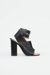 Celine Buckle Block Heel