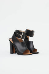 Celine Buckle Block Heel