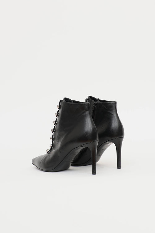 Balenciaga Lace Up Ankle Boot