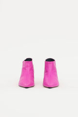 Celine Leather Ankle Boot
