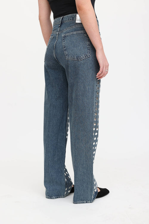 Rag & Bone Shea Studded Jeans
