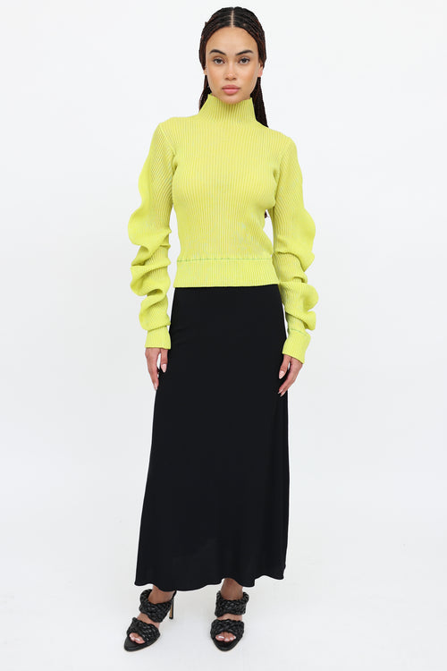 Bottega Veneta 2021 Spiral Silk Top