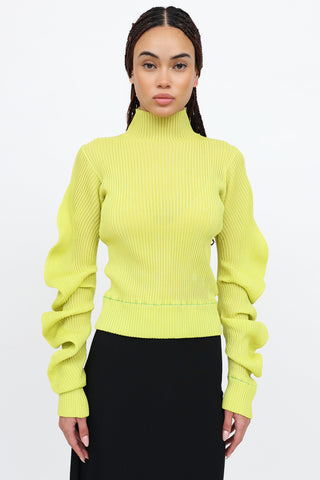 Bottega Veneta 2021 Spiral Silk Top