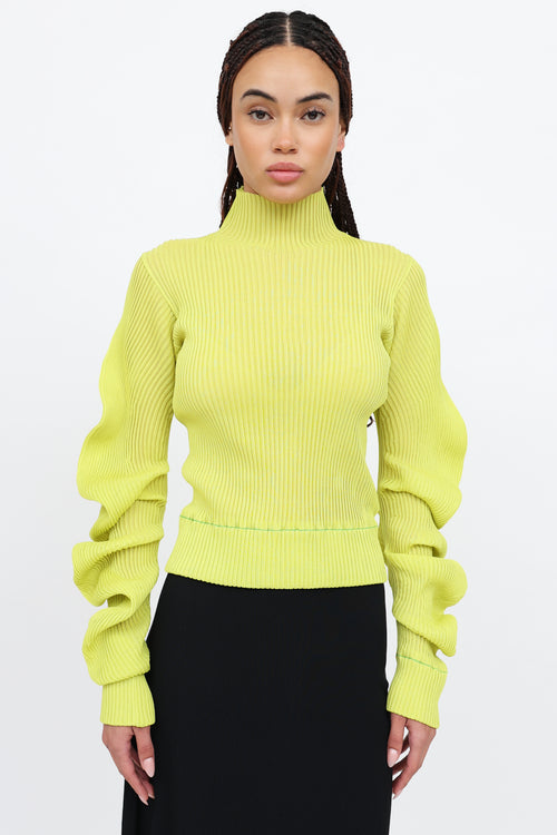 Bottega Veneta 2021 Spiral Silk Top