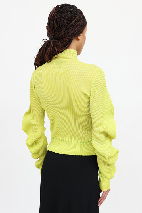 Bottega Veneta 2021 Spiral Silk Top