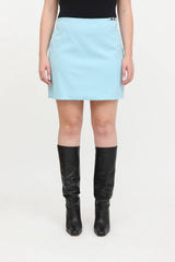 Versace Wool Medusa Skirt