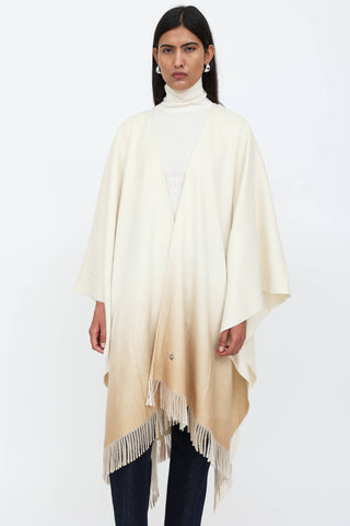 Loro Piana Cashmere Ombre Cape