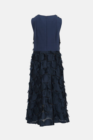 Akris Woven Fringe Dress