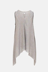 Fabiana Filippi Linen Beaded Top