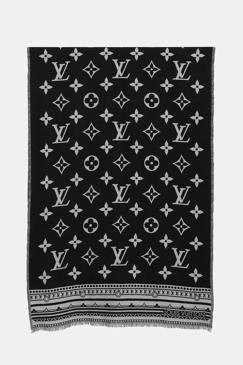 Louis Vuitton Wool Blend Amazingram Scarf