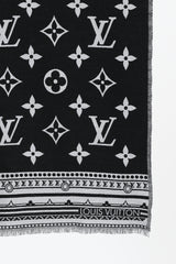 Louis Vuitton Wool Blend Amazingram Scarf