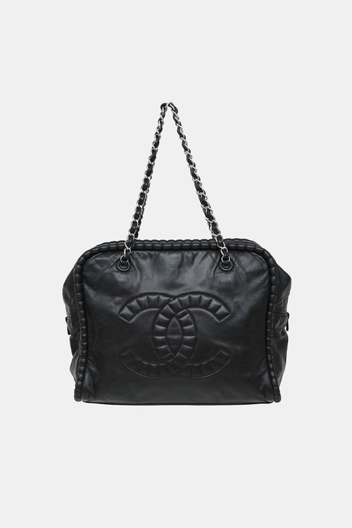 Chanel 2009 On The Bind Bowler Bag