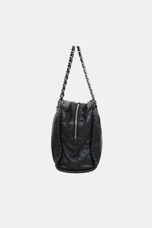 Chanel 2011 On The Bind Bowler Bag