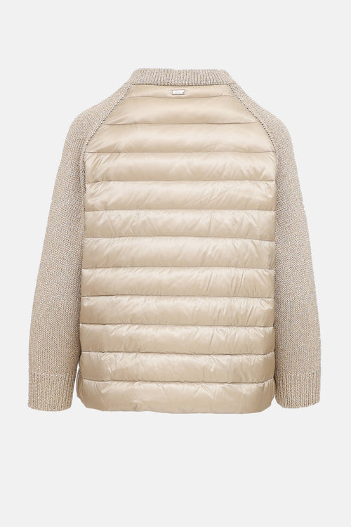 Herno Mixed Media Raglan Jacket