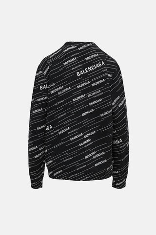 Balenciaga Knit Graphic Sweater