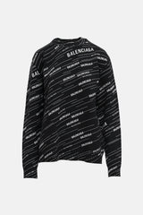 Balenciaga Knit Graphic Sweater