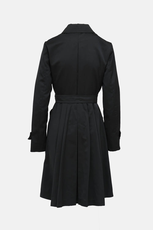 Max Mara Pleated Trench Coat