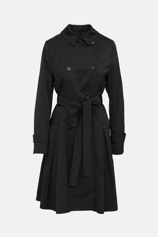 Max Mara Pleated Trench Coat