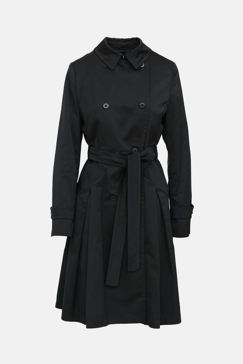 Max Mara Pleated Trench Coat