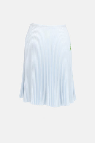 Prada SS 2012 Pleated Printed Skirt