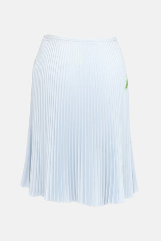 SS 2012 Pleated Printed Skirt