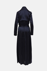 Galvan Silk Trench Coat