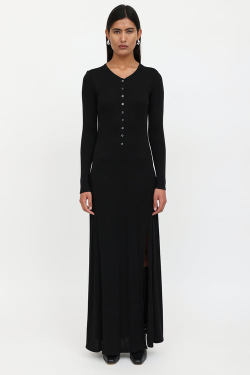 Frame Henley Maxi Dress