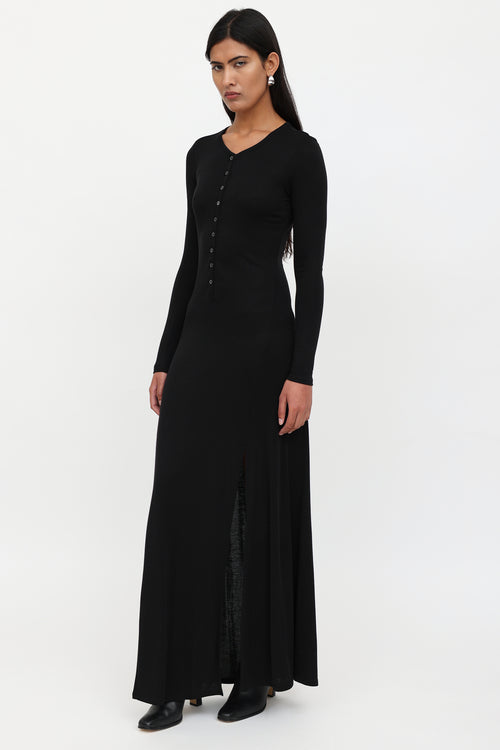 Frame Henley Maxi Dress