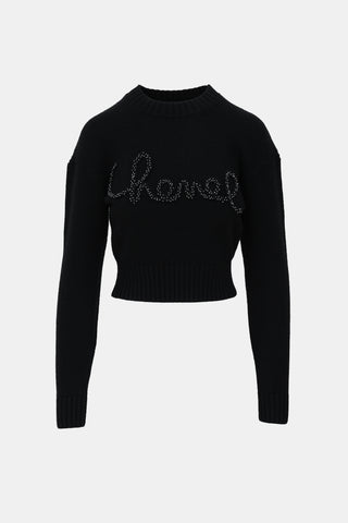 Chanel 2020 Embroidered Sweater