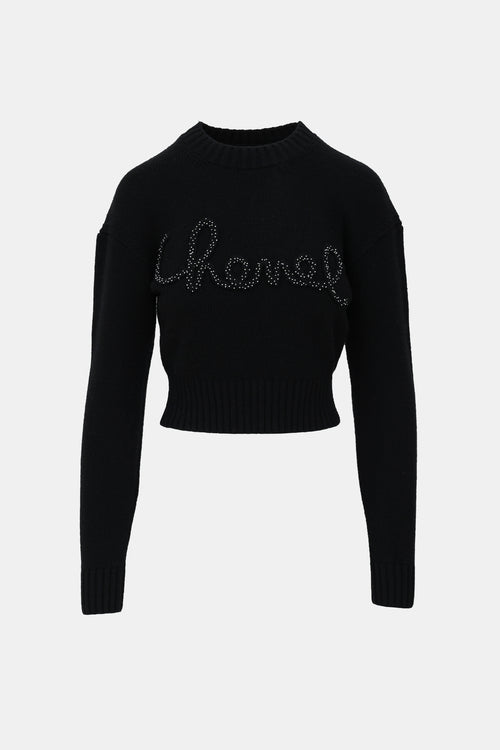 Chanel 2020 Embroidered Sweater