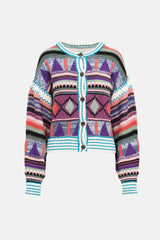Mother Knit Patterned Cardigan