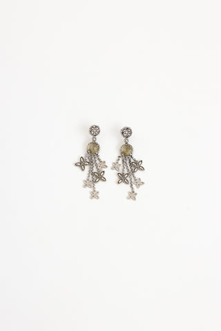 John Hardy Citrine Batu Kawung Earrings