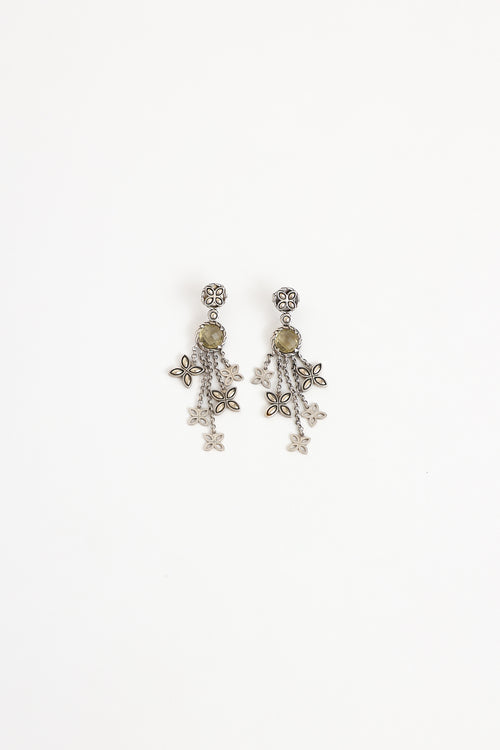 John Hardy Citrine Batu Kawung Earrings