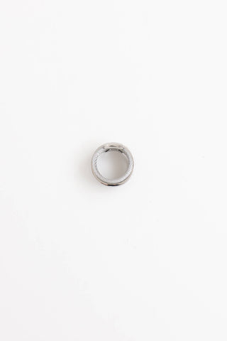 Alors 18K White Gold Diamond Multiband Cable Ring
