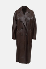 Max Mara Leather Trench Coat