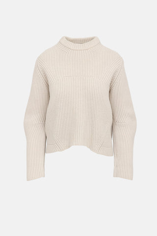 Celine Ribbed Knit Sweater