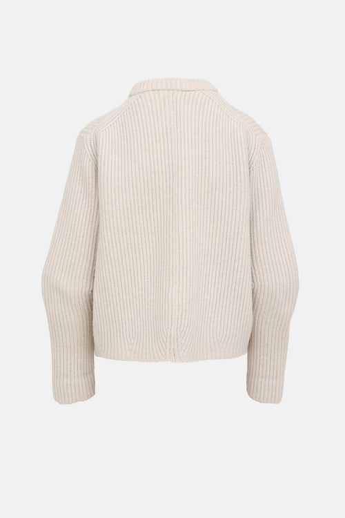 Celine Ribbed Knit Sweater