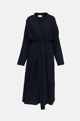 The Row Cotton Long Jacket