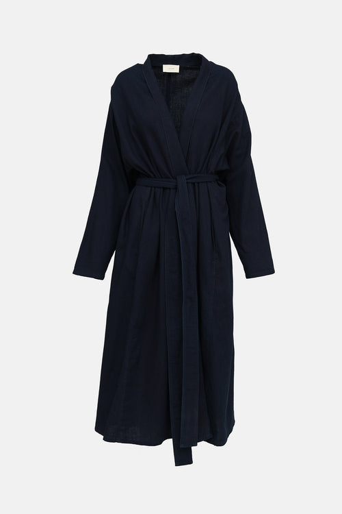 The Row Cotton Long Jacket