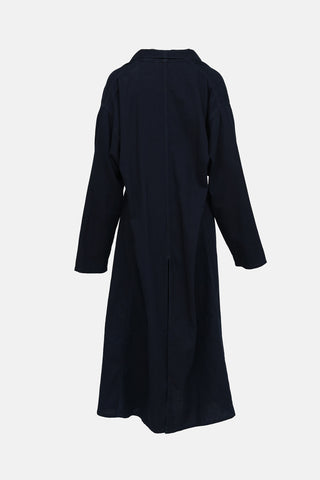 The Row Cotton Long Jacket