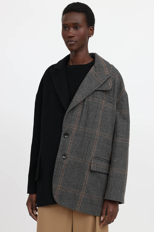 Tibi Colorblock Liam Jacket