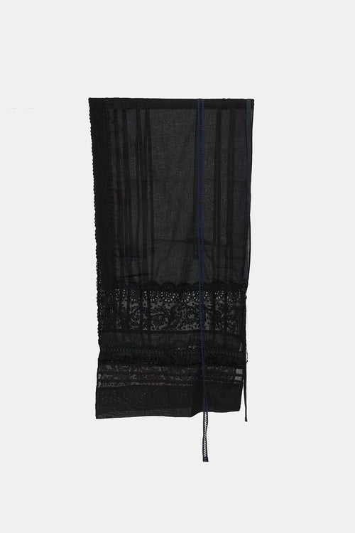 Dries Van Noten Lace Tassel Scarf