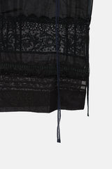 Dries Van Noten Lace Tassel Scarf