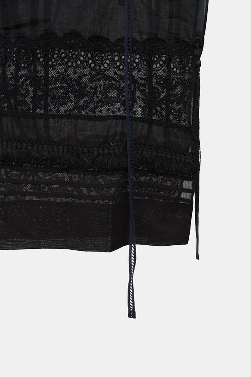 Dries Van Noten Lace Tassel Scarf