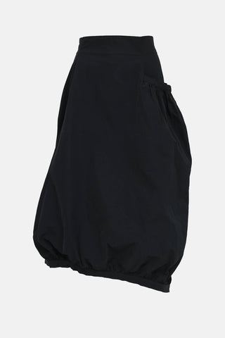 Sarah Pacini Single Pocket Midi Skirt