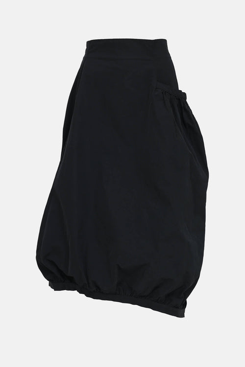 Sarah Pacini Single Pocket Midi Skirt